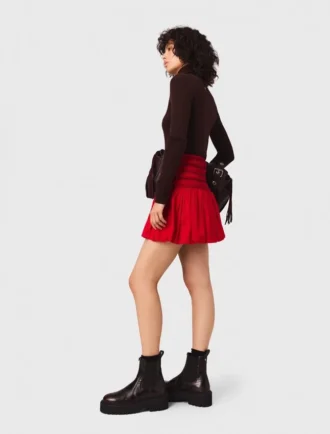 Pullover aus Wolle und Seide