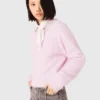 Pullover mit Schmuckkragen