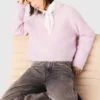 Pullover mit Schmuckkragen