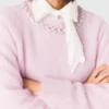 Pullover mit Schmuckkragen