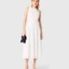 Rückenfreies Midikleid
