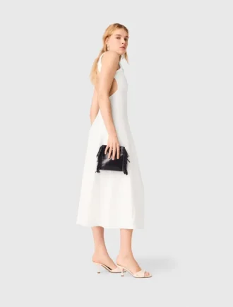 Rückenfreies Midikleid