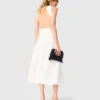 Rückenfreies Midikleid