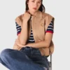 Ärmellose Jacke