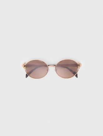 Runde Sonnenbrille