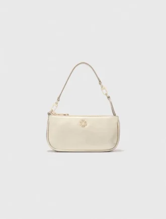 Sarah Clutch aus Metallic-Leder Sarah Clutch aus Metallic-Leder