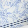 Schal aus Wollmischung mit Blumenmuster