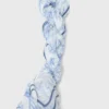 Schal aus Wollmischung mit Blumenmuster