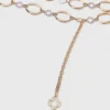 Schmuckgürtel mit Clover-Gliedern Schmuckgürtel mit Clover-Gliedern