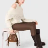 Schulterfreier Pullover