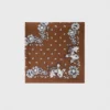 Seidenschal mit Bandana-Print