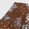 Seidenschal mit Bandana-Print