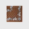 Seidenschal mit Bandana-Print