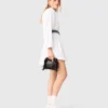 Shirtkleid mit Kontrastgürtel