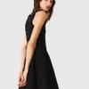 Skaterkleid mit Schmucksteinen