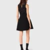 Skaterkleid mit Schmucksteinen