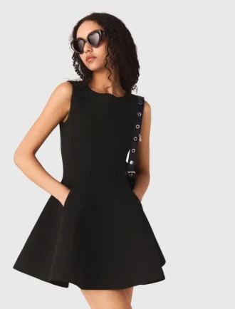 Skaterkleid mit verzierten Schleifen