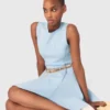 Skaterkleid mit verzierten Schleifen Skaterkleid mit verzierten Schleifen