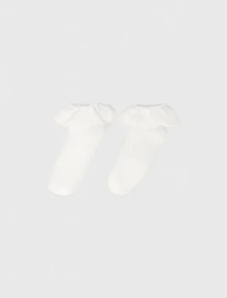 Spitzenrüschen-Socken Spitzenrüschen-Socken