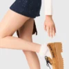 Spitzenrüschen-Socken
