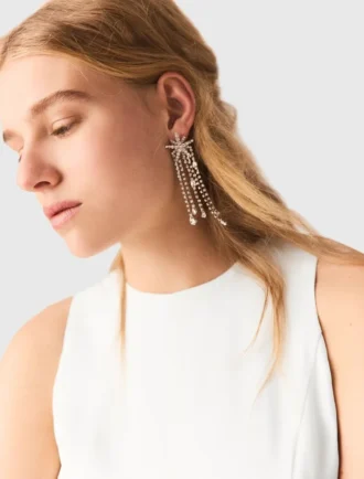 Stern-Strass-Ohrringe Stern-Strass-Ohrringe