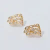 Strass-Ohrringe