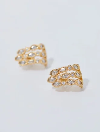 Strass-Ohrringe