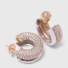 Strass-Ohrringe
