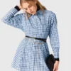 Strass-Shirtkleid