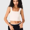 Strick-Crop-Top