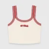 Strick-Crop-Top
