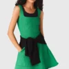 Strick-Skater-Kleid