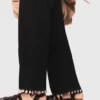Strickhose mit Schmucksteinen