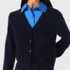 Strickjacke mit abnehmbaren Details