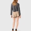 Strickjacke mit abnehmbarer Krawatte