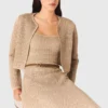 Strickjacke mit Strasssteinen