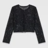 Strickjacke mit Strasssteinen Strickjacke mit Strasssteinen