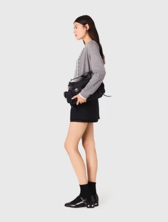Strickjacke mit Verzierungen