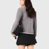 Strickjacke mit Verzierungen