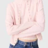 Strickjacke mit Verzierungen