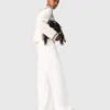 Strickjacke mit Zopfmuster und U-Boot-Ausschnitt