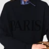 Sweatshirt mit geprägtem Paris-Logo