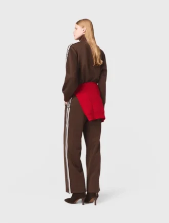 Sweatshirt mit geraden Streifen