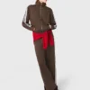 Sweatshirt mit geraden Streifen