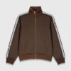 Sweatshirt mit geraden Streifen