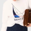 T-Shirt mit Bootsmotiv