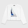 T-Shirt mit Bootsmotiv