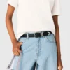 T-Shirt mit gesticktem Paris-Logo T-Shirt mit gesticktem Paris-Logo