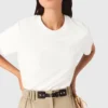 T-Shirt mit kleinem gesticktem Logo T-Shirt mit kleinem gesticktem Logo