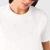 T-Shirt mit kleinem gesticktem Logo T-Shirt mit kleinem gesticktem Logo